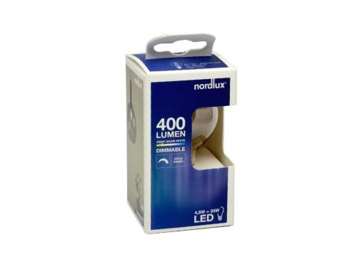 Nordlux LED kogel E27 4,8-35W 2500K filament gold dimbaar
