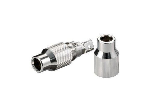 Coax verbinder metaal schroefverbinding