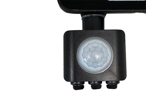 Foto van LED Bouwlamp 20W 3000K zwart + sensor LED Bouwlamp 20W 3000K zwart + sensor