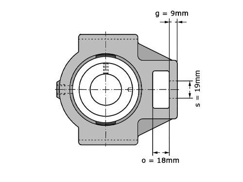INA Lagerblok Span RTUEY20 XL (20mm)