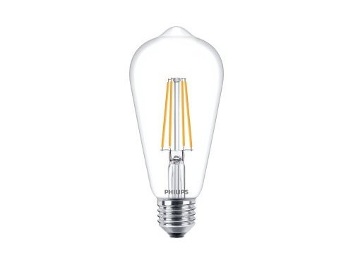 Philips LED ST64 E27 7-60W 2700K filament helder blister