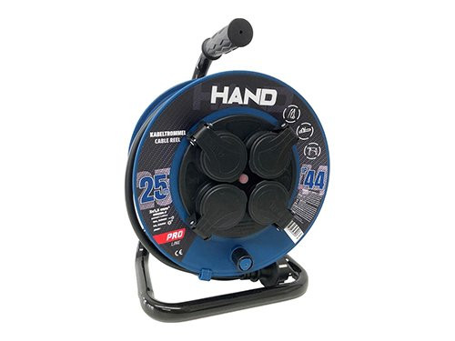 Kabelhaspel H05 3x1,5qmm 25m blauw IP44