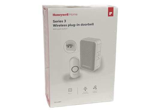 Foto van Draadloze deurbel set 150m plug-in Draadloze deurbel set 150m plug-in