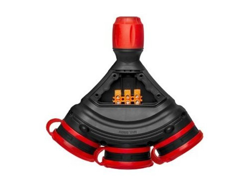 Drieweg hangkoppeling rubber prof IP44