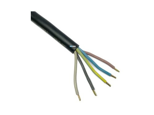 Foto van Perilex aansluitsnoer 5x1,5qmm 1,5m Perilex aansluitsnoer 5x1,5qmm 1,5m