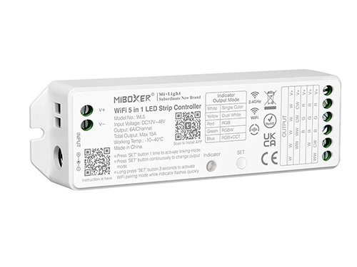 Controller 5in1 voor LED Strips 2.4G + WiFi