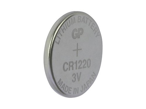 Foto van GP CR1220 lithium knoopcel batterij 3V blister(1) GP CR1220 lithium knoopcel batterij 3V blister(1)