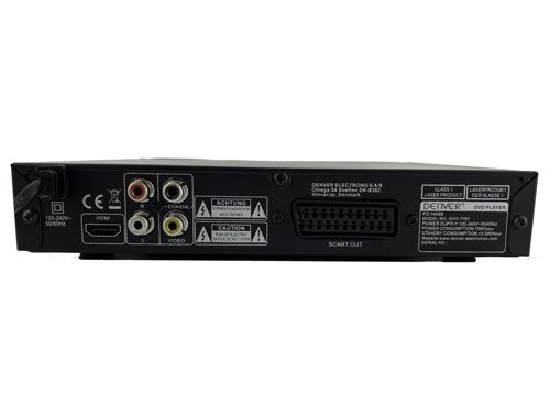DVD Speler met HDMI, SCART en USB poort