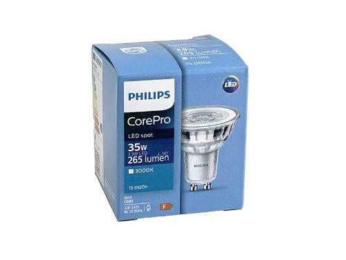 Philips LED spot GU10 3,5-35W 3000K