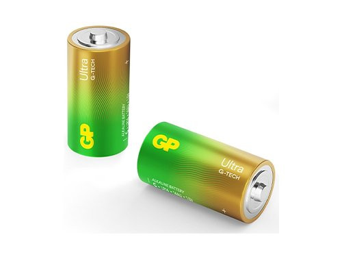 Foto van GP Ultra Alkaline batterij C blister(2) GP Ultra Alkaline batterij C blister(2)