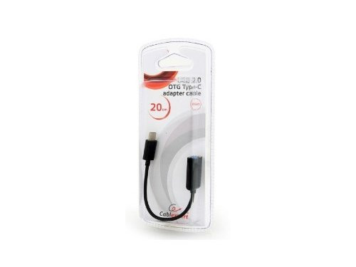 USB 2.0 adapterkabel 0.2m - USB-C male naar contra USB