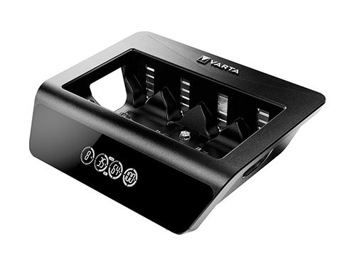 Foto van Varta Batterijlader LCD universeel - zonder batterijen Varta Batterijlader LCD universeel - zonder batterijen