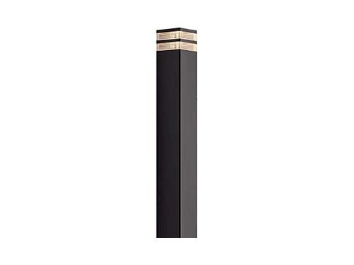 Foto van Paallamp Elm E27 zwart IP44 80cm Paallamp Elm E27 zwart IP44 80cm