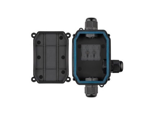 Foto van Waterdichte kabelkoppeling IP66 drieweg met wartel Waterdichte kabelkoppeling IP66 drieweg met wartel