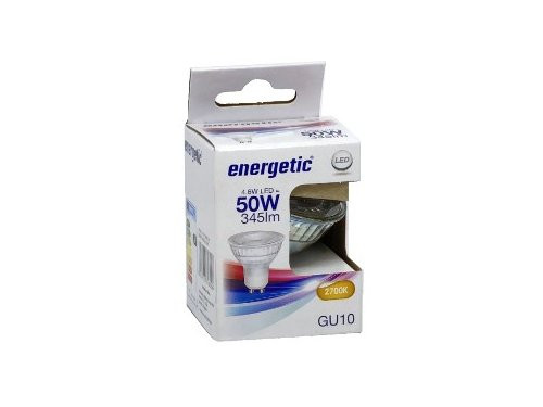 Energetic LED spot GU10 4,7-50W 2700K