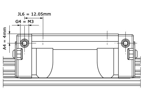 INA Loopwagen KWVE25 B N V1 G2