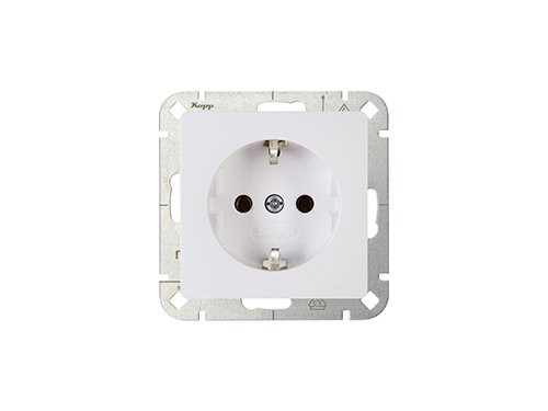 Kopp HK05 arctic wit inbouw stopcontact wcd RA