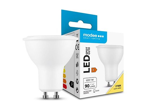 Modee LED spot GU10 1-10W 2700K