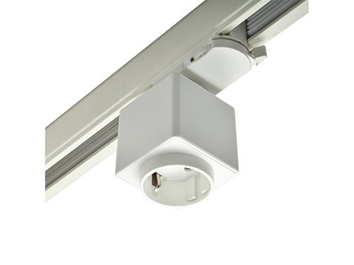 Stopcontact 16A tbv. rail 3-fasen wit