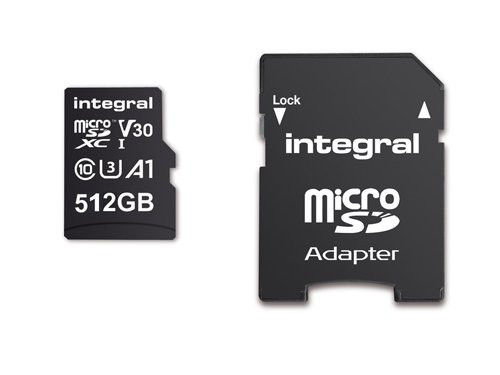 Micro SD geheugenkaart V30 512GB