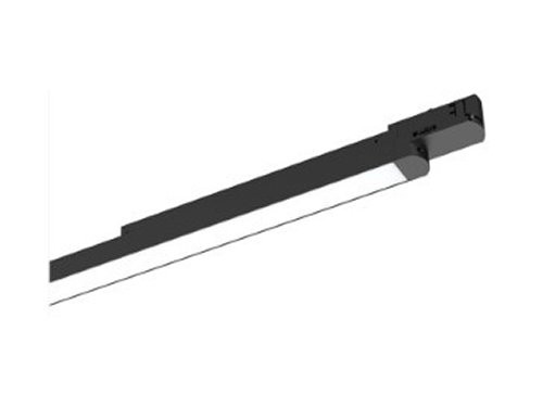 Foto van LED railverlichting lineair 3-fase 16W zwart Tri-White dimbaar LED railverlichting lineair 3-fase 16W zwart Tri-White dimbaar