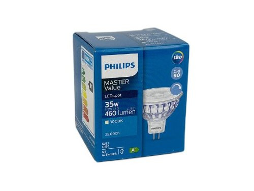 Foto van Philips LED spot GU5.3 12V 5,8-35W 3000K dimbaar Philips LED spot GU5.3 12V 5,8-35W 3000K dimbaar