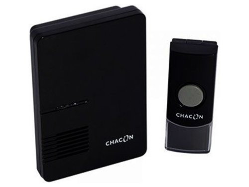 Draadloze deurbel set 80m zwart