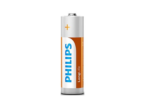 Foto van Philips Longlife batterij AA blister(4) Philips Longlife batterij AA blister(4)