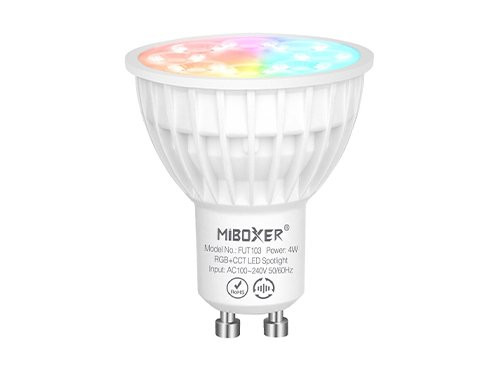 RGB-CCT LED GU10 4W RF 2.4G