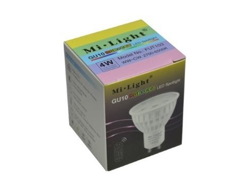 RGB-CCT LED GU10 4W RF 2.4G