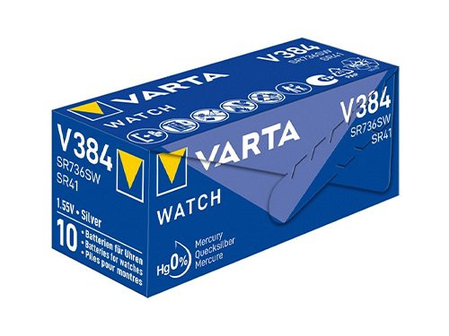 Varta 384 batterij SR41 doosje(10)