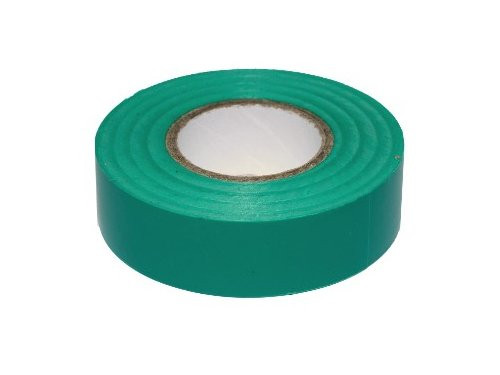 Isolatietape PVC 19mm rol 20m groen