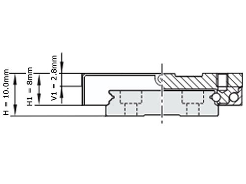 Bosch Rexroth Miniatuurwagen Resist NRII MWA-009-SLS-C1-H-0