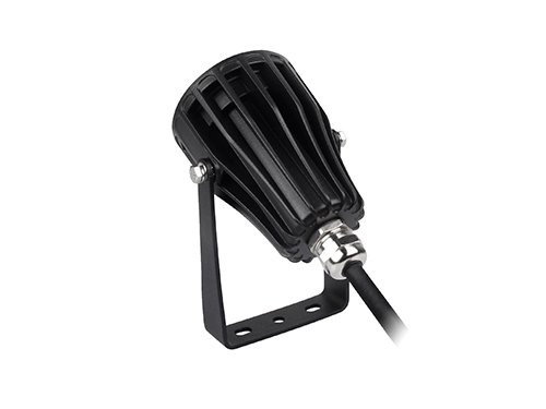 Foto van RGB-CCT LED tuinspot IP65 6W rond zwart IP66 RGB-CCT LED tuinspot IP65 6W rond zwart IP66