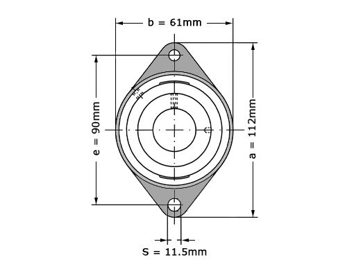 Foto van INA Lagerblok Ovaal RCJT20 N (20mm) INA Lagerblok Ovaal RCJT20 N (20mm)