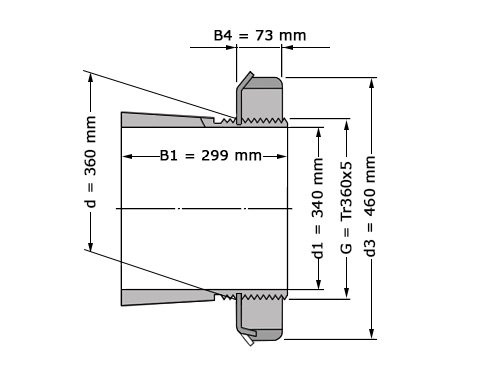 FAG Trekbus H3272 HG (360x460x73mm)