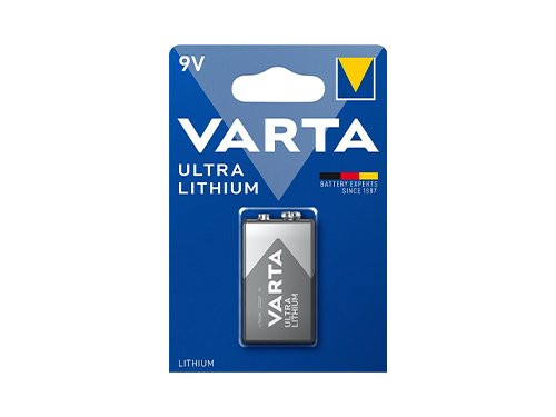 Foto van Varta Lithium batterij E 9V blister(1) Varta Lithium batterij E 9V blister(1)