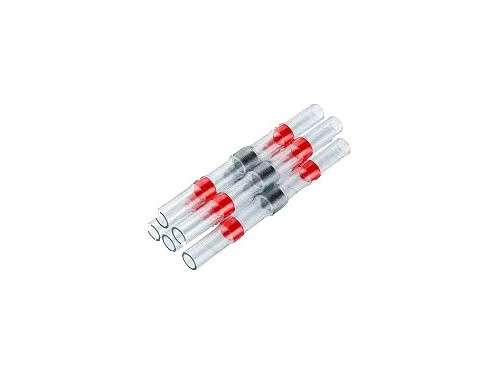 Krimpkous soldeerconnector 0,5 - 1,5mm rood zak(50)