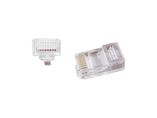 Modulaire plug RJ45 doorsteekmontage zak(50)