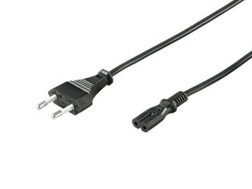 Recordersnoer zwart 3m