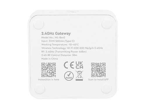 Foto van RGB-CCT Gateway hub wifi 2.4G MiBoxer WL-BOX2 Alexa en Google home Tuya RGB-CCT Gateway hub wifi 2.4G MiBoxer WL-BOX2 Alexa en Google home Tuya