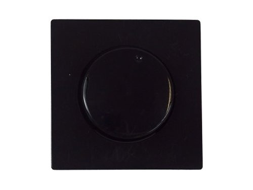 Foto van PEHA Dialog ZWART afdekplaat + knop dimmer PEHA Dialog ZWART afdekplaat + knop dimmer