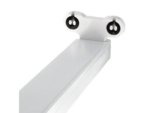 Foto van Montagebalk 2x 150cm voor LED Tube LEEG Montagebalk 2x 150cm voor LED Tube LEEG