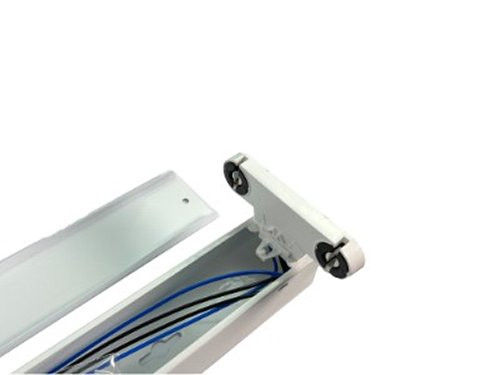 Foto van Montagebalk 2x 150cm voor LED Tube LEEG Montagebalk 2x 150cm voor LED Tube LEEG