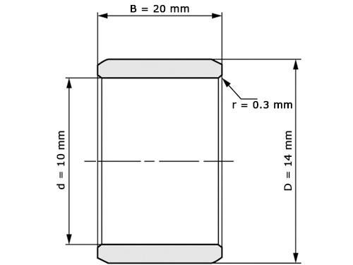 INA Binnenring Naaldhulslager IR10x14x20 XL