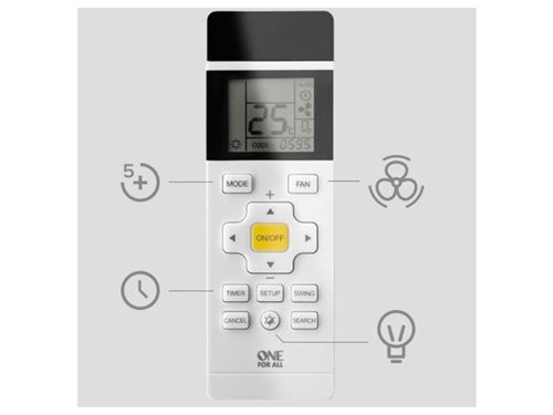 Afstandsbediening universeel Airco
