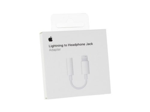 Apple Lightning -> 3,5mm jack hoofdtelefoon adapter