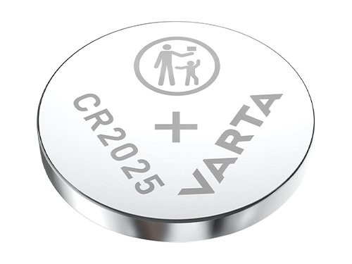 Varta CR2025 lithium knoopcel batterij 3V blister(2)