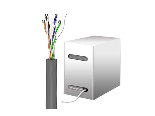 UTP CAT6 box 305m grijs soepel