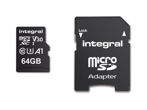 Micro SD geheugenkaart V30 64GB